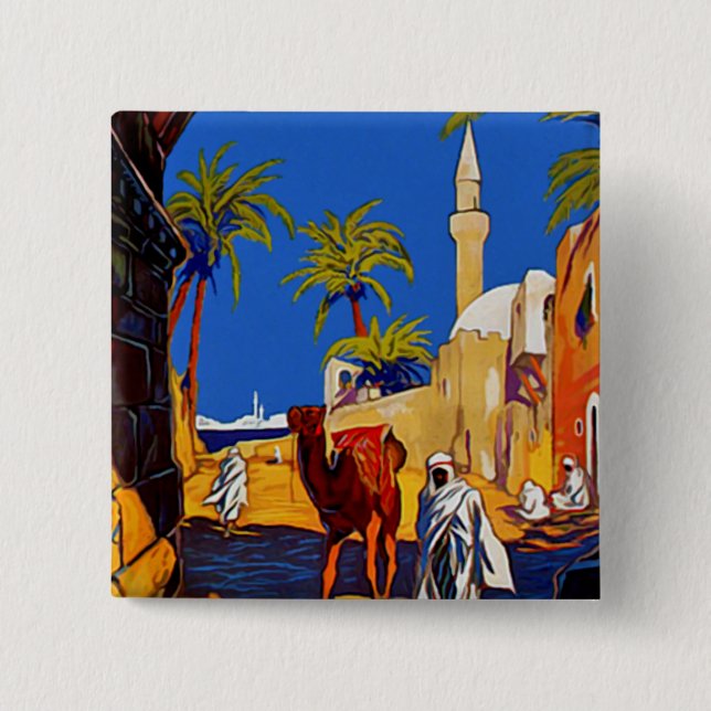 Tripoli - Libyen (Libya) Button (Vorderseite)