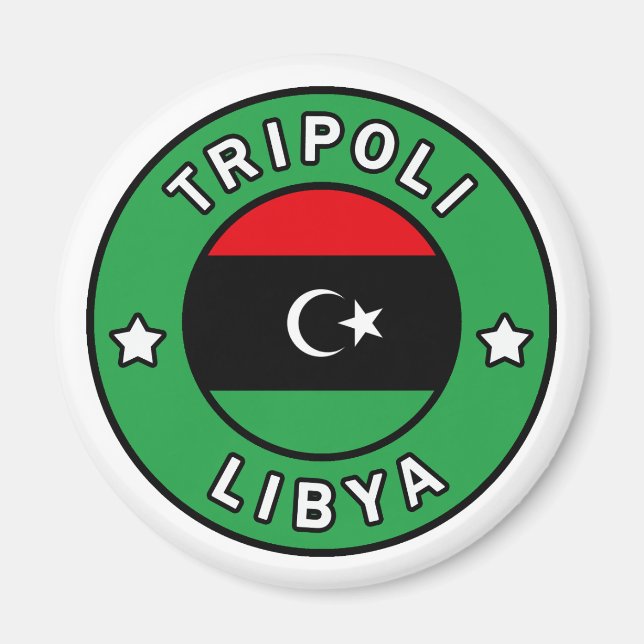 Tripoli Libyen Magnet (Vorne)
