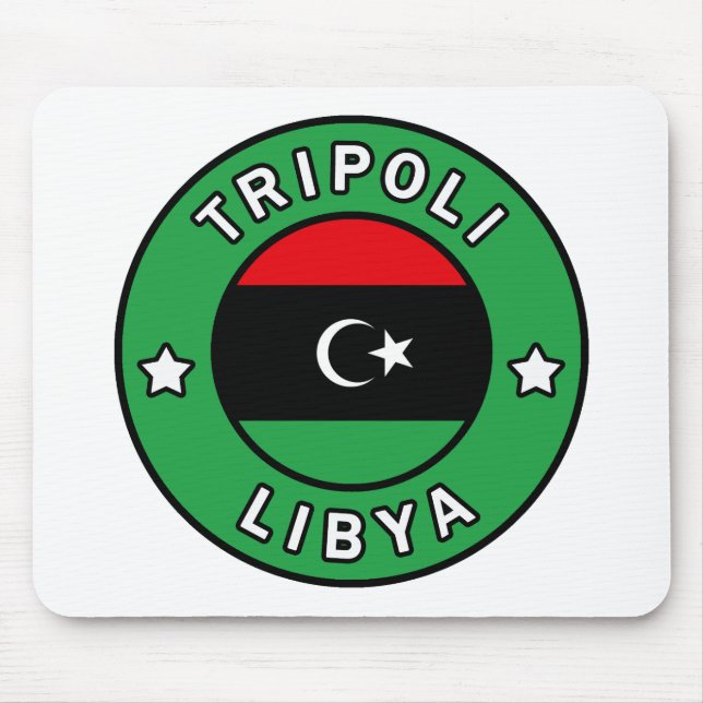 Tripoli Libyen Mousepad (Vorne)