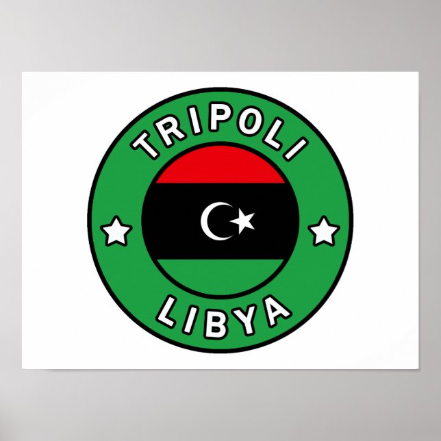 Tripoli Libyen Poster (Vorne)