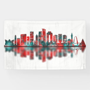 Tripoli Libyen Skyline Banner