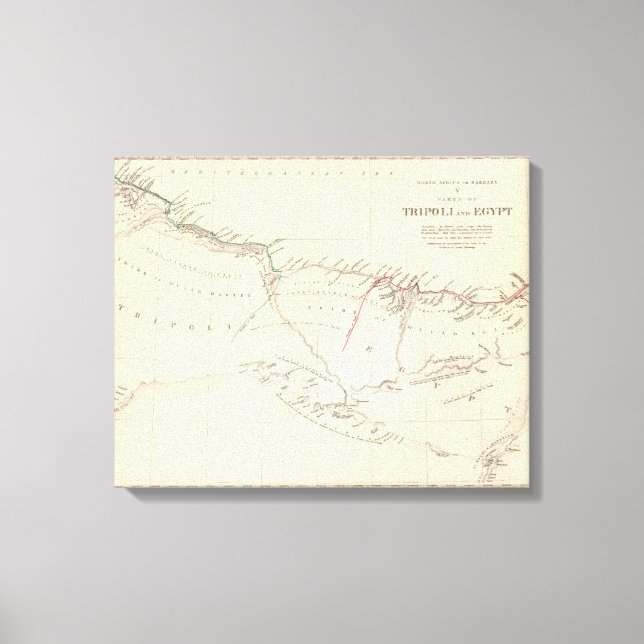 Tripolis, Ägypten Leinwanddruck (Vorderseite)