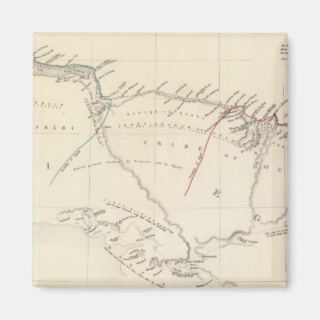 Tripolis, Ägypten Magnet (Vorne)