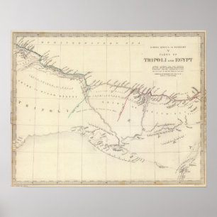 Tripolis, Ägypten Poster