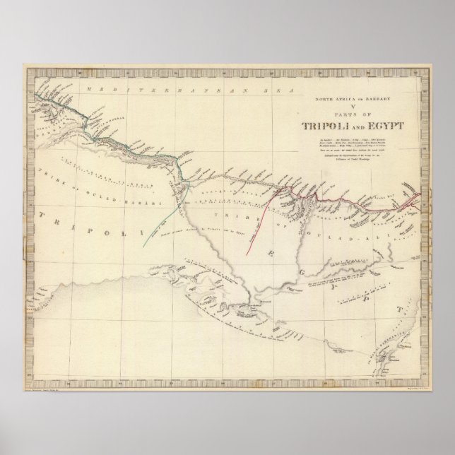 Tripolis, Ägypten Poster (Vorne)