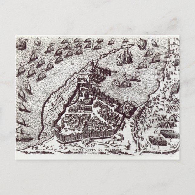 Tripolis, c.1550 | postkarte (Vorderseite)