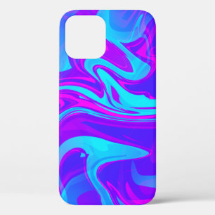 trippe Marmorwirbel druck lila blau Case-Mate iPhone Hülle