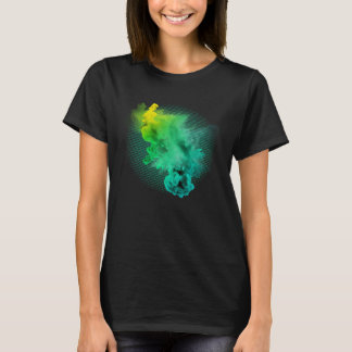 Trippie Hippie Lion s Face Smoke Trippy Festival G T-Shirt