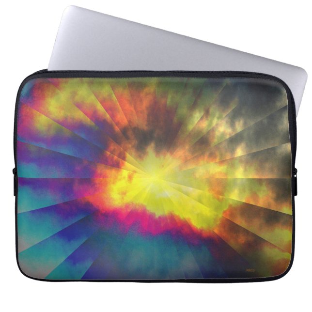 Trippin' Sky....... Laptopschutzhülle (Vorderseite)