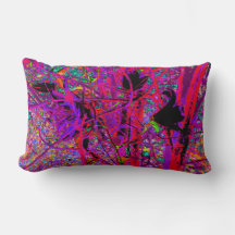 Trippy Abstrakt Rainbow Oriental Lily Blume
