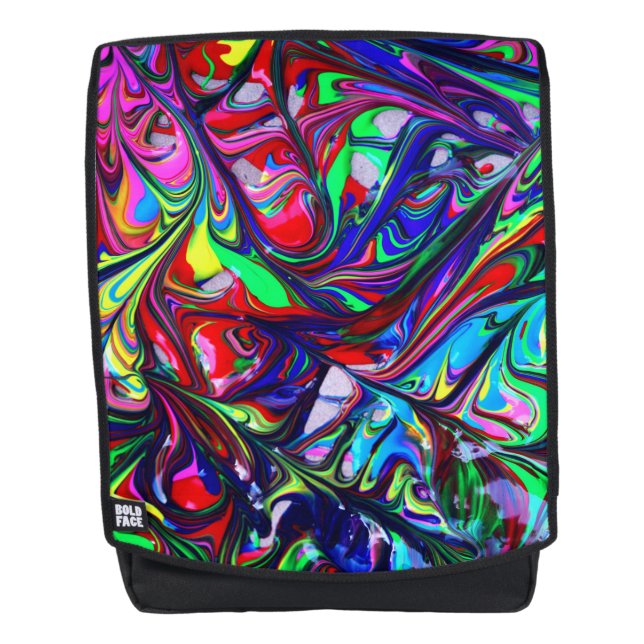 Trippy-Backpacker Rucksack (Vorderseite)