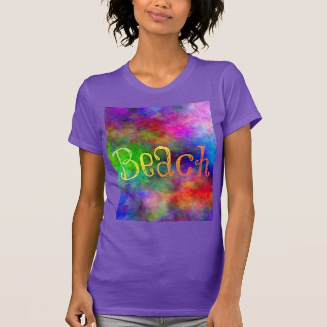 Trippy Beach T-Shirt (Vorderseite)