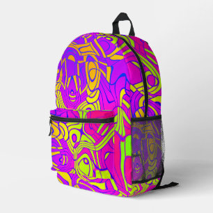 Trippy Bedruckter Rucksack
