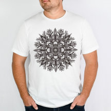 Trippy-Black-White-cool-Psychedelic-Mandala