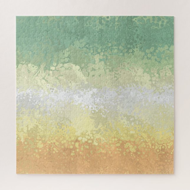 Trippy Boho Groovy Abstrakt Genderflor Pride Flag (Vertikal)