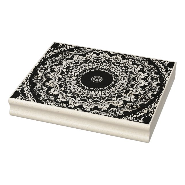 Trippy Colorful Intricate Boho Mandala Gummistempel (Stempel)