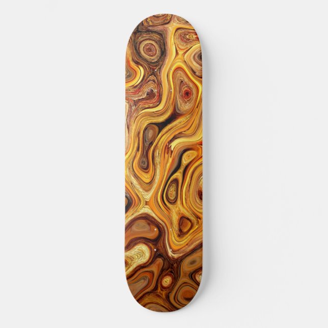 Trippy-Cool Skateboard (Vorderseite)