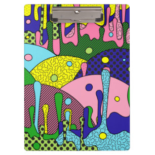 Trippy-Disk Klemmbrett