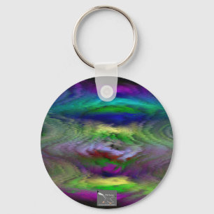 Trippy Entwurf Schlüsselanhänger