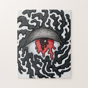 Trippy Eye with Tentacles - Trippy Surreal Art