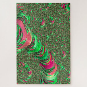 Trippy Funky Psychedelic Groovy Spiral Fraktal Art