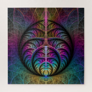 Trippy Gemustert Colorado Abstraktes Fraktal Kunst