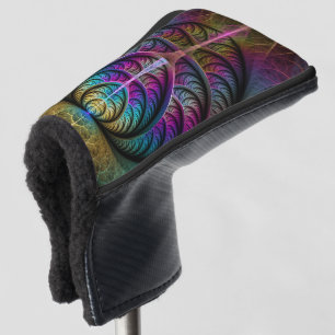 Trippy Gemustert Colorado Abstraktes Fraktal Kunst Golf Headcover
