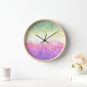 Trippy Groovy Boho Abstrakt Genderdoe Pride Flag Uhr