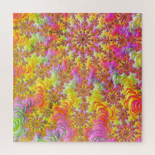 Trippy Groovy Funky psychedelische Fraktal-Explosi
