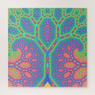 Trippy Groovy Mathematical Geometric Fraktal Tree