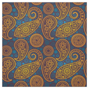 Trippy Hippy Retro Paisley Stoff