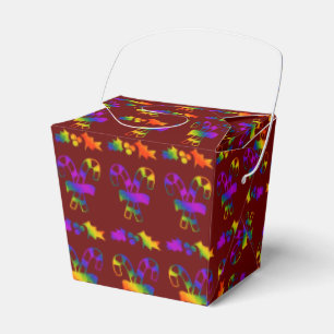 Trippy Holly Canes Geschenkschachtel
