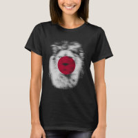 Trippy lion Japan japanische Flagge EDM Rave techn
