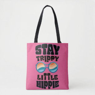 Trippy Little Hippie bleibe - Retro Psychedelic De Tasche