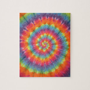 Trippy Little Swirl Gefärbte Krawatte PhatDyes