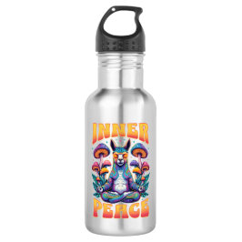 Trippy-Meditation Edelstahlflasche