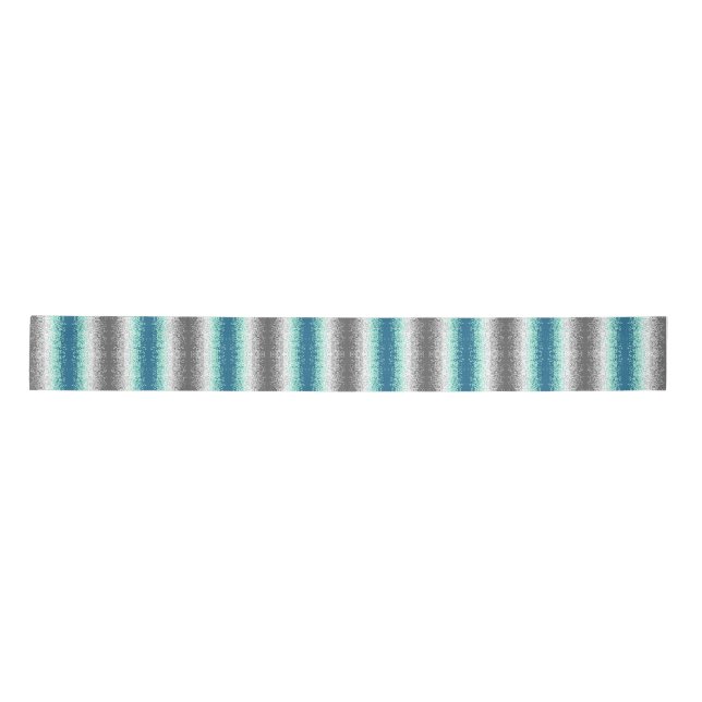 Trippy-Pixel-Abstrakte Frayromantic-Pride-Flag Satinband (Vorderseite)