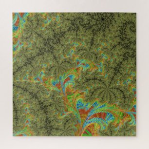 Trippy psychedelische Spirale Fraktal-Kunst