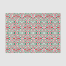 Trippy Retro Groovy Squiggy Weihnachtsmuster