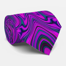 Trippy Retro Magenta und Schwarz Abstraktes Muster