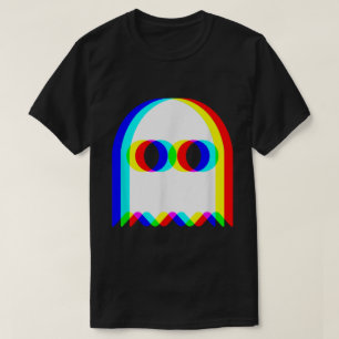Trippy RGB-Geister-Vaporwave-Halloween-Shirt T-Shirt
