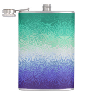 Trippy Ripply Funky Boho MLM Männer die Männer lie Flachmann