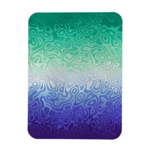 Trippy Ripply Funky Boho MLM Männer die Männer lie Magnet
