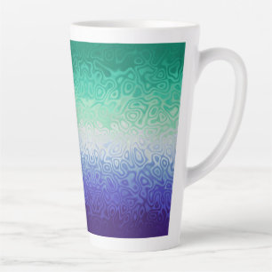 Trippy Ripply Funky Boho MLM Männer die Männer lie Milchtasse