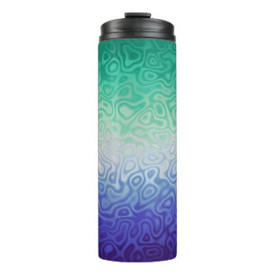 Trippy Ripply Funky Boho MLM Männer die Männer lie Thermosbecher
