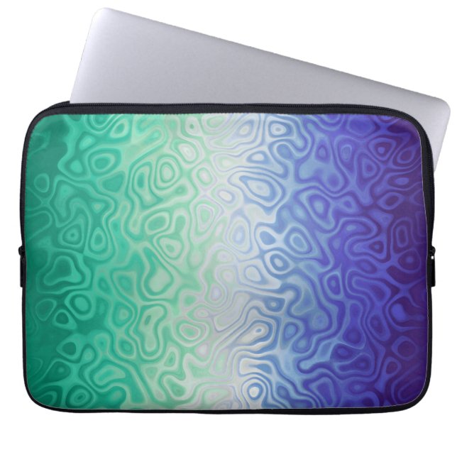 Trippy Ripply Funky Boho MLM Men Love Men Pride Laptopschutzhülle (Vorderseite)