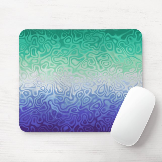 Trippy Ripply Funky Boho MLM Men Love Men Pride Mousepad (Mit Mouse)