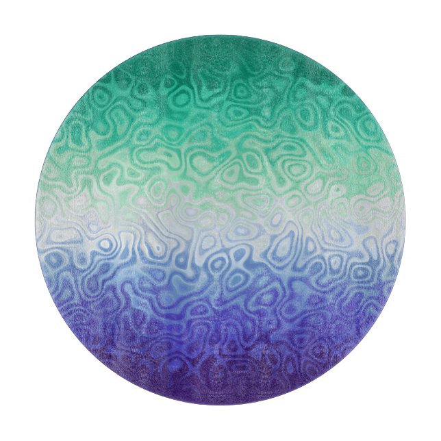 Trippy Ripply Funky Boho MLM Men Love Men Pride Schneidebrett (Vorderseite)