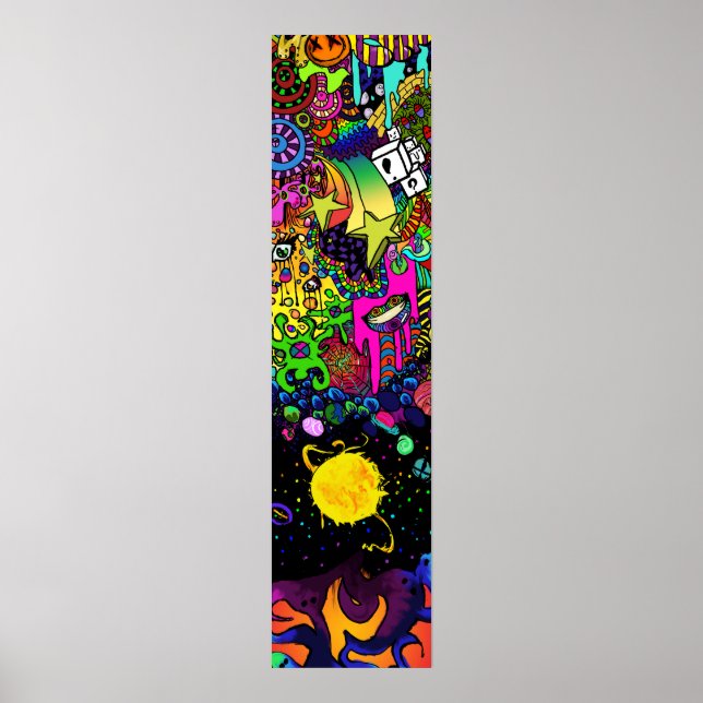 Trippy Sky Poster (Vorne)