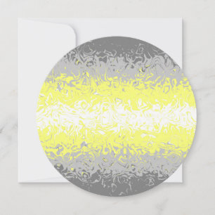 Trippy Squiggly Abstrakte Demigender-Stolzflagge